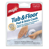 Magic White Bathtub Sealer Trim for Tubs & Floors
