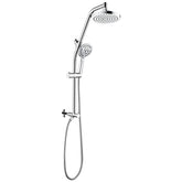 Shower Head Combo-Shower Head with Solid Brass Rail and Diverter by brightshowers