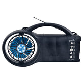Supersonic Solar Power Bluetooth Speaker with FM Radio / LED Torch Light / Fan by Supersonic