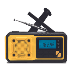 Emerson Emergency AM / FM Radio with Weather Band / Flashlight / Power Bank by Emerson