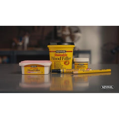Minwax Color-Changing Wood Filler: Natural 5.5oz for Wood Repair