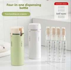 TravelMate 4-in-1 Toiletry Dispenser by V.I.P Digital Presence