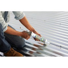 GE Adv Silicone 2 Specialty Metal Caulk - Metallic Gray