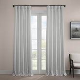 Faux Linen Room Darkening Curtains - 1 Panel, 50W X 96L, Color Oyster by Homemaintenancesupplies2