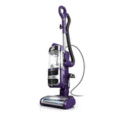 Purple vacuum cleaner on a white background