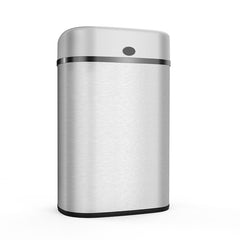 NINESTARS 21.1 Gallon Motion Sensing Trash Can - Stainless Steel