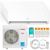 Greenland 42,000 BTU Penta-Zone (5) Mini Split AC (R454B) by TURBRO