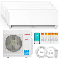 Greenland 42,000 BTU Penta-Zone (5) Mini Split AC (R454B) by TURBRO