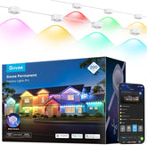 Govee Permanent Outdoor Lights Pro, 200ft with 120 RGBIC LED Lights, White by Homemaintenancesupplies.com