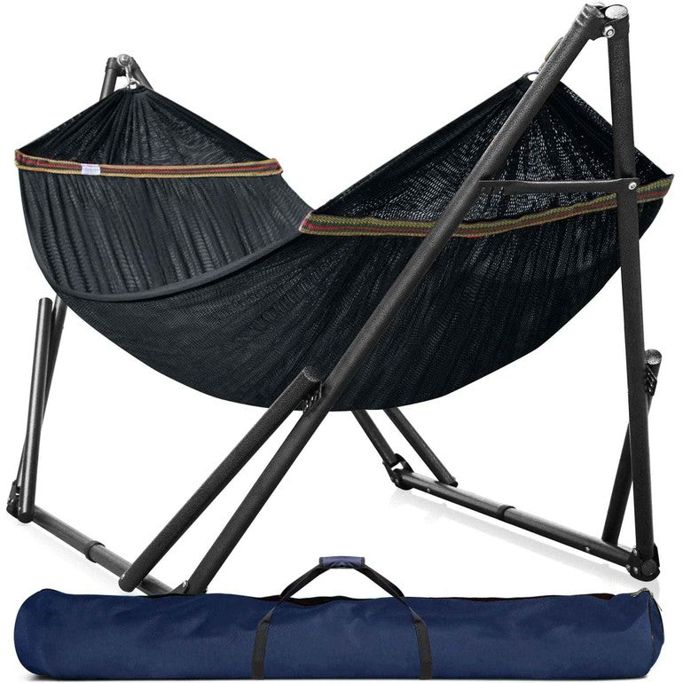 Tranquillo Universal Hammock with Medium Size Stands for Ultimate Relaxation - Ideal Universal Hammock Stands - Medium Size by Megsu
