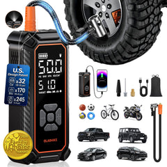 OlarHike Tire Inflator Portable Air Compressor, with Premium Storage Case by Homemaintenancesupplies.com