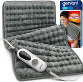 Heating Pad XL, Double-sided, Tabby Gray by Geniani