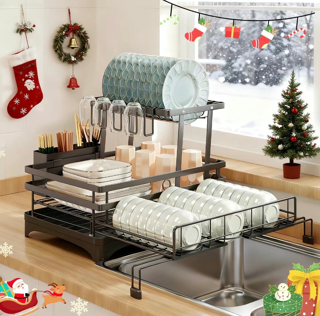 SpaceDry Dish Rack by V.I.P Digital Presence