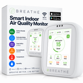 BREATHE Air Quality Monitor - Gen 2 by Breathe Tech LLC