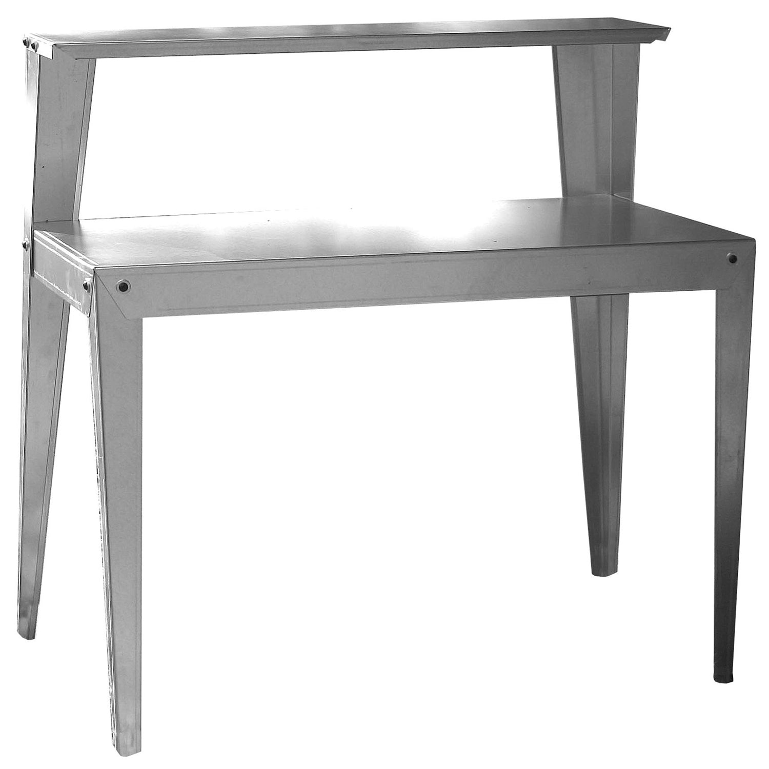 24 x 44 inch Galvanized Steel Top Utility Table Workbench Potting Bench by FastFurnishings