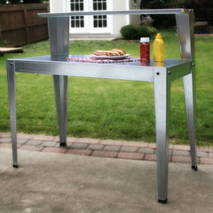 24 x 44 inch Galvanized Steel Top Utility Table Workbench Potting Bench by FastFurnishings