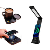 The Modern Workspace Productivity Bundle: Pursonic 3-in-1 LED Desk Lamp + Sip & Charge Wireless & Mug Warmer by Pursonic