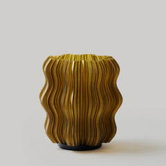 Cordless Mini Wavy Lamp by Wooj Design