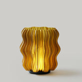 Cordless Mini Wavy Lamp by Wooj Design
