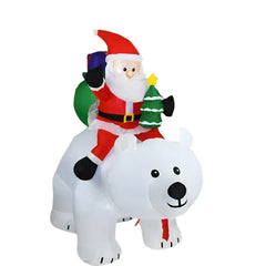 Christmas Inflatable Decoration Toy With Built-In Led Lights by LPO