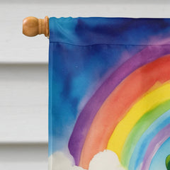 Tibetan Mastiff St Patrick's Day House Flag by Caroline's Treasures