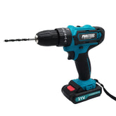 Pursonic 21V Rechargeable Cordless Drill 24 Piece Set – Compact Power for Home & DIY Projects by Pursonic