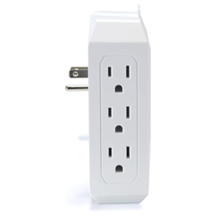 Emerson 6-Outlet + USB Wall Charger with Surge Protection and LED by Homemaintenancesupplies2
