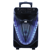 Naxa Portable 12 inch Bluetooth Party Speaker with Disco Light by Naxa