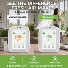 BREATHE Air Quality Monitor - Gen 2 by Breathe Tech LLC