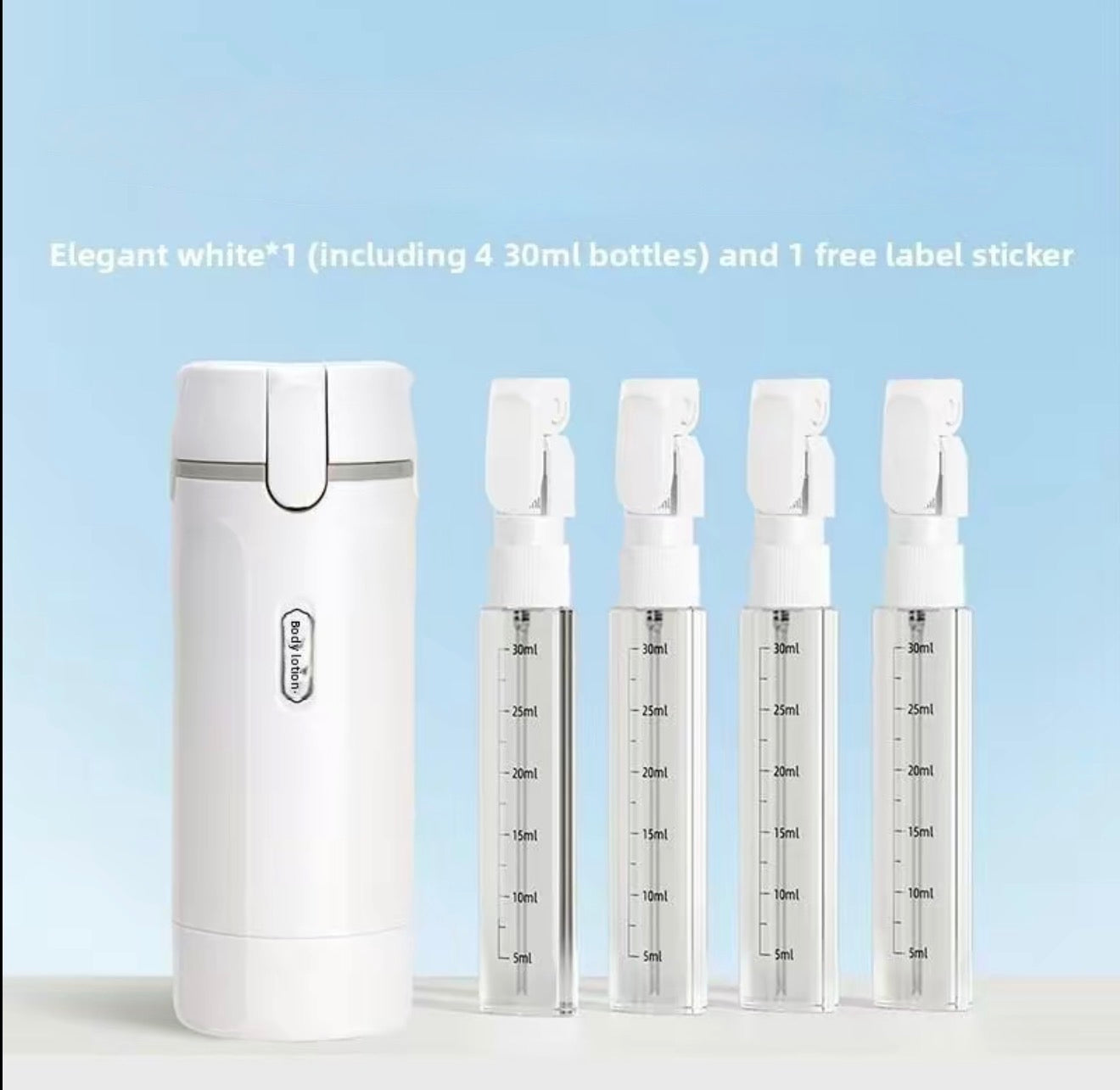 TravelMate 4-in-1 Toiletry Dispenser by V.I.P Digital Presence