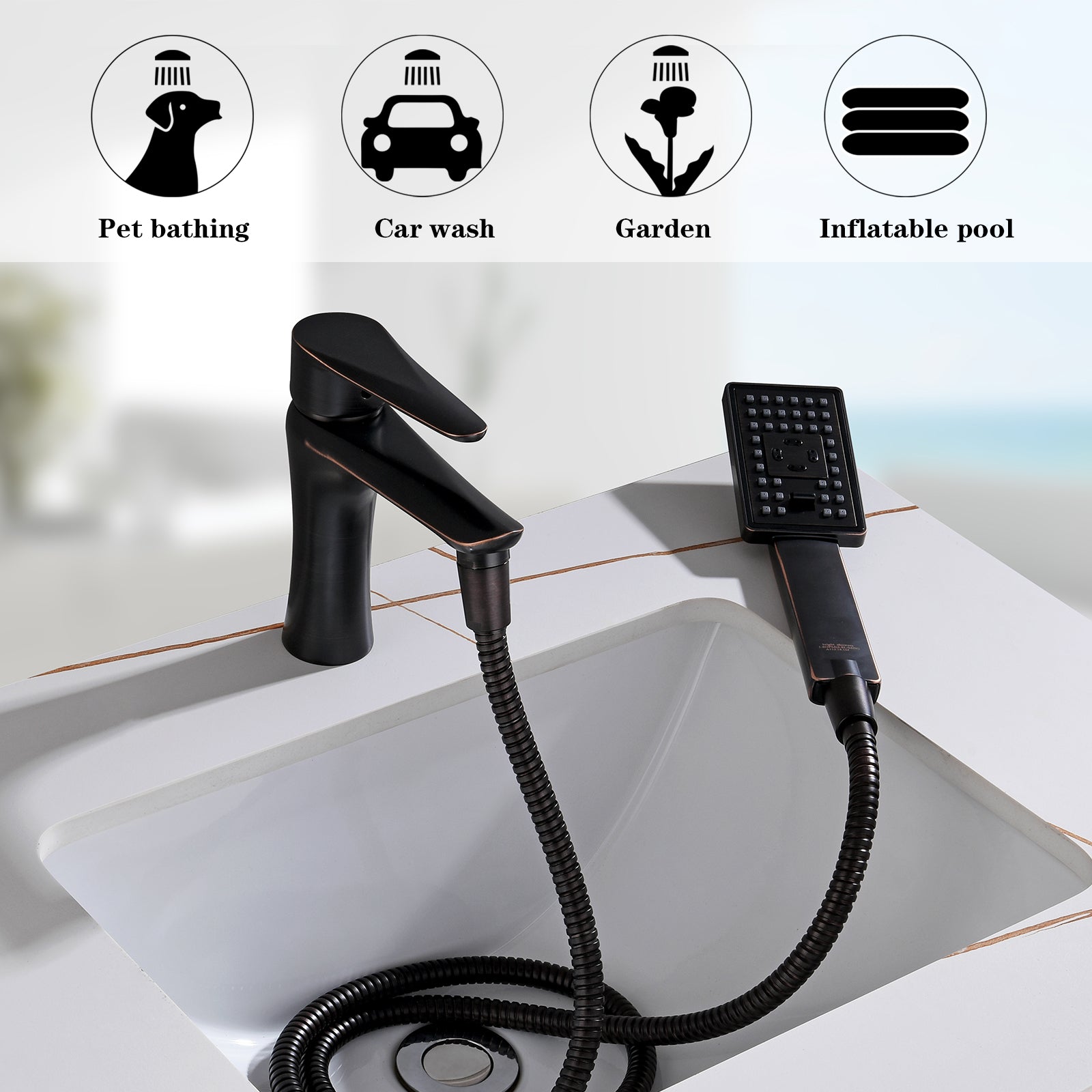 69 Inch Shower Hose For Hand Held Shower Heads,Stainless Steel Kink-Free Hose by brightshowers