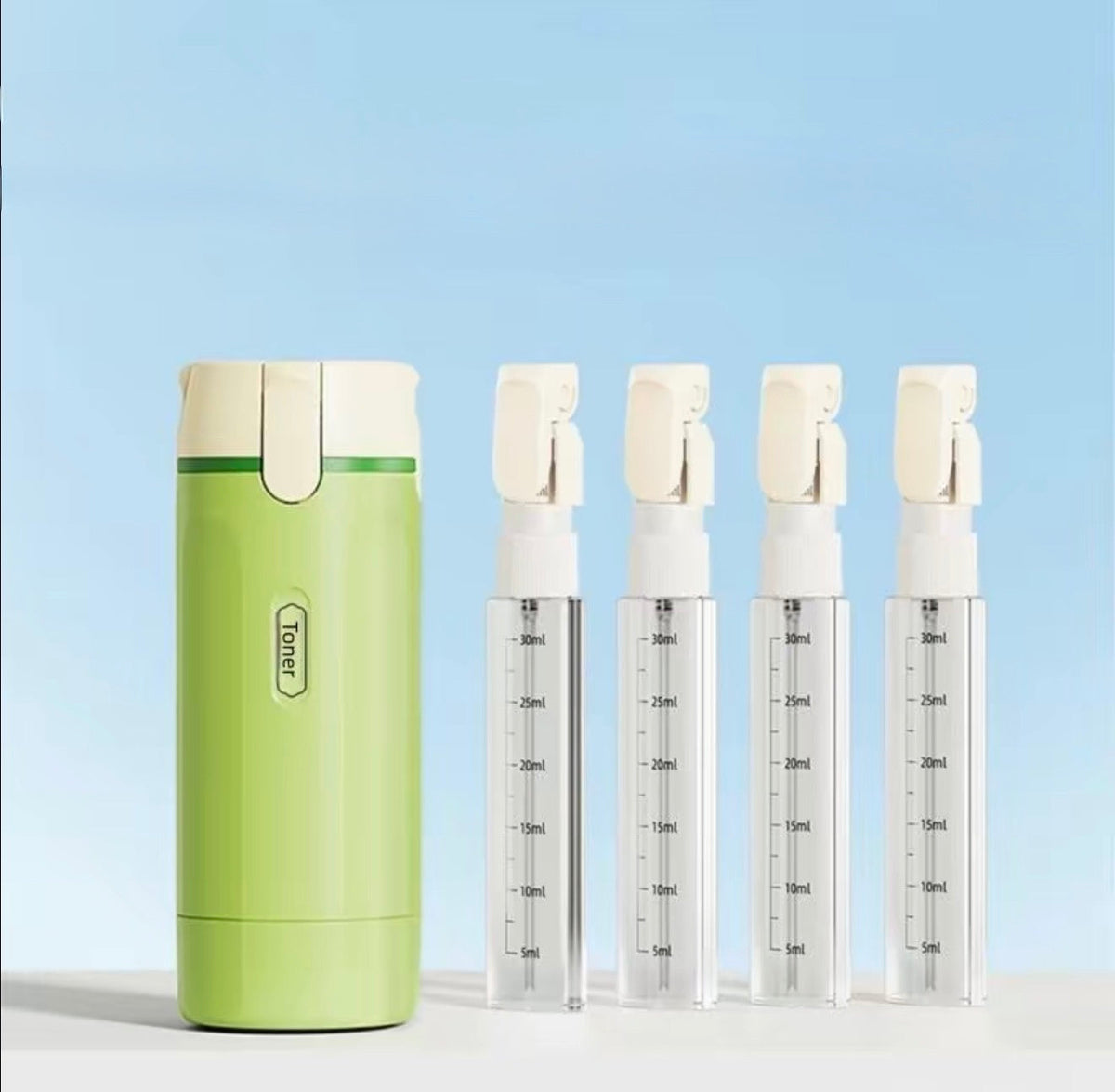 TravelMate 4-in-1 Toiletry Dispenser by V.I.P Digital Presence