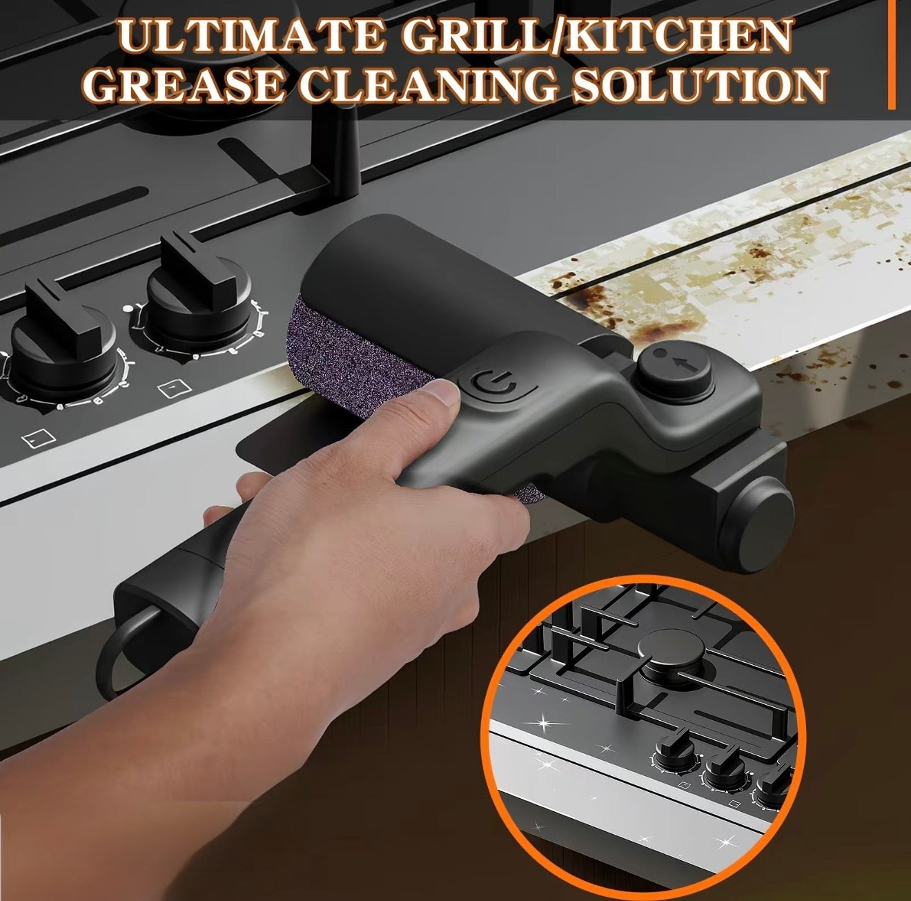 GrillForce Electric Brush by V.I.P Digital Presence