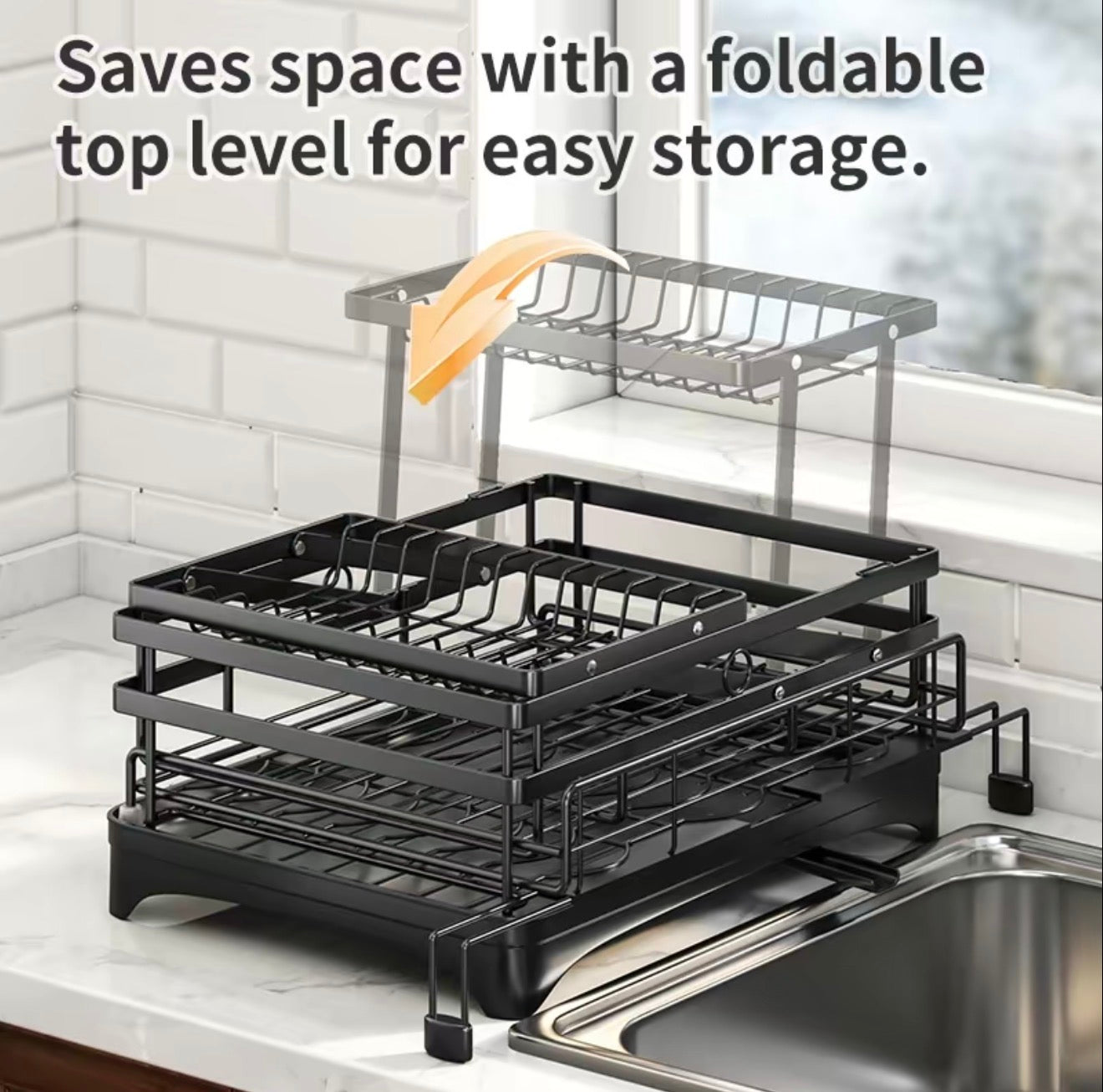 SpaceDry Dish Rack by V.I.P Digital Presence