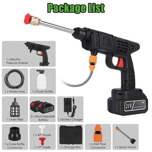 Cordless Pressure Washer Portable Electric Power Washer High Pressure by Homemaintenancesupplies2