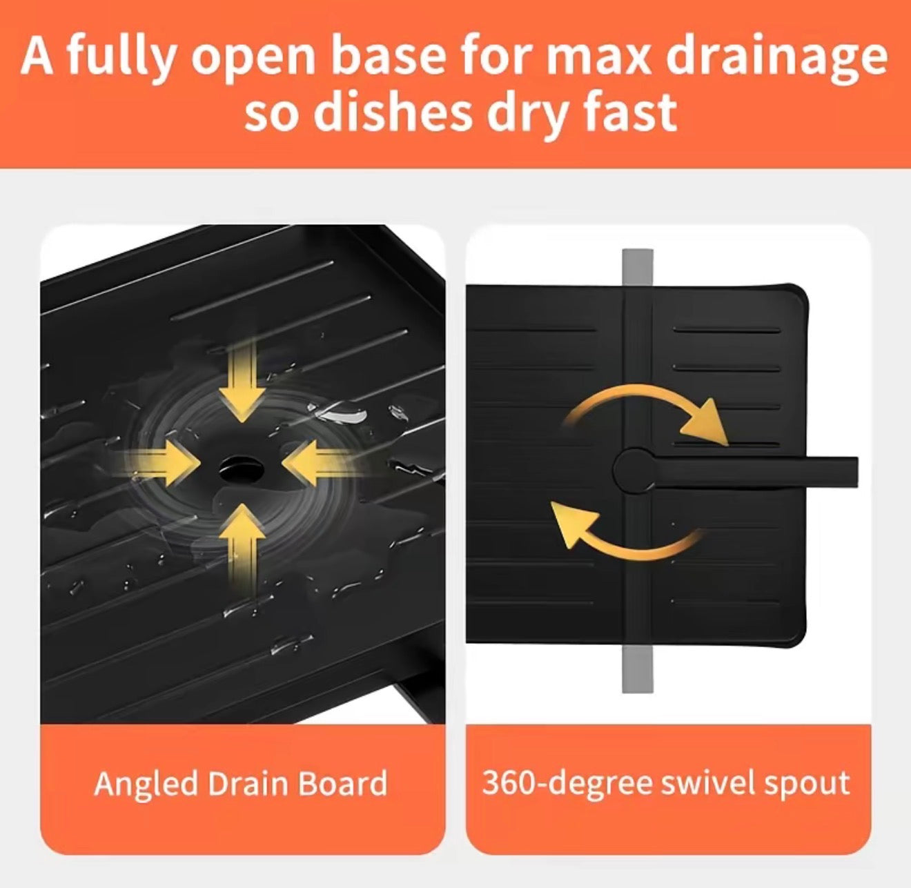 SpaceDry Dish Rack by V.I.P Digital Presence