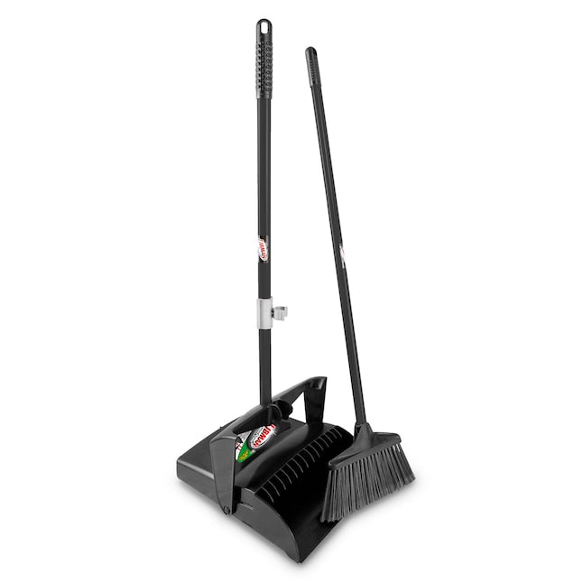 Libman Angle Broom & Dustpan Set - Multi-Surface Cleaning