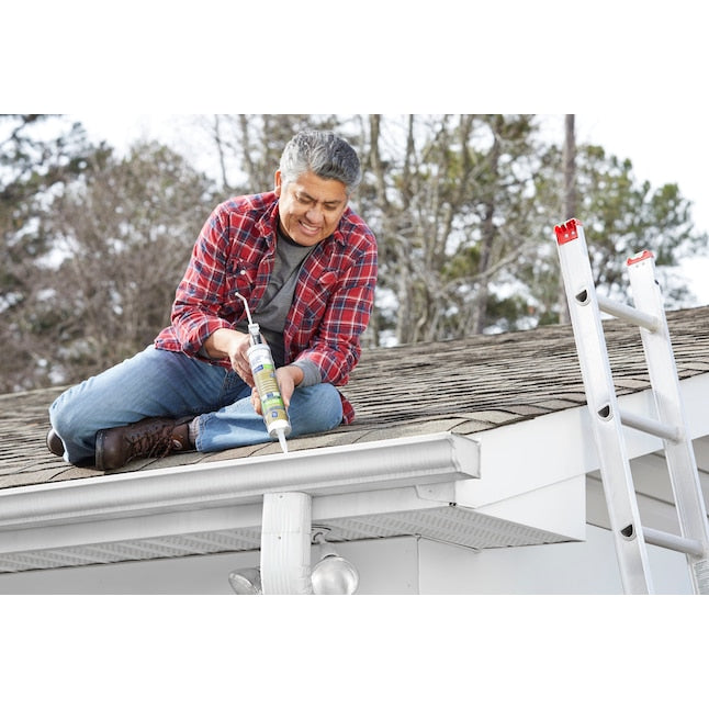 GE Adv Silicone 2 Specialty Metal Caulk - Metallic Gray