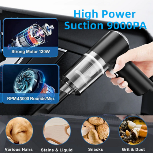 120W Cordless Handheld Vacuum Cleaner Small Mini Portable Car Auto by Homemaintenancesupplies2