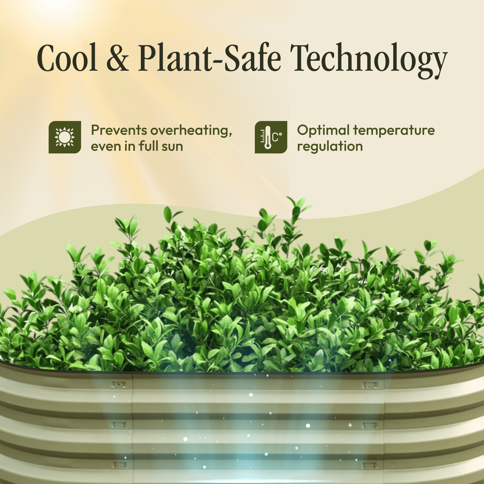 Gro-Rite "No Tools Needed" Premium Metal Raised Garden Bed Kit by Gro-Rite Garden Global LLC