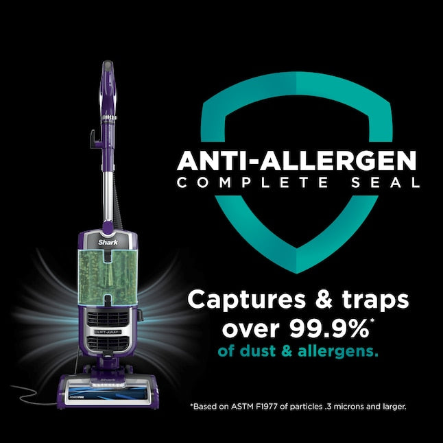 Shark Lift-Away PowerFins Pet Vacuum: Self-Cleaning HEPA Filter