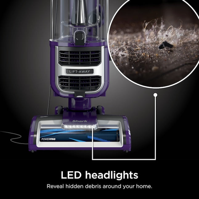 Shark Lift-Away PowerFins Pet Vacuum: Self-Cleaning HEPA Filter