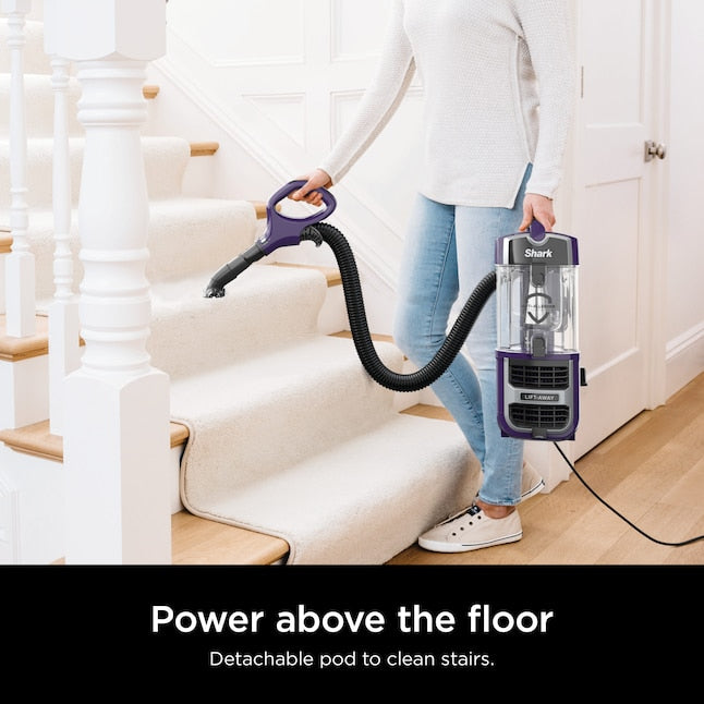 Shark Lift-Away PowerFins Pet Vacuum: Self-Cleaning HEPA Filter