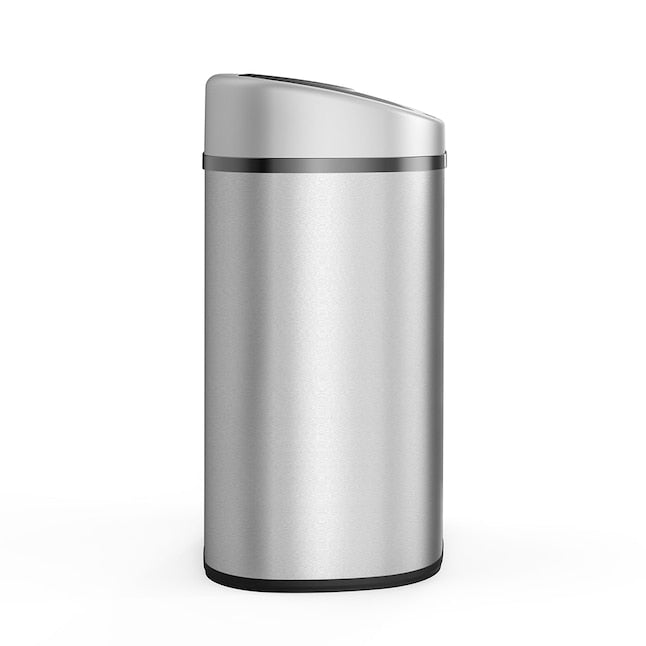 NINESTARS 21.1 Gallon Motion Sensing Trash Can - Stainless Steel
