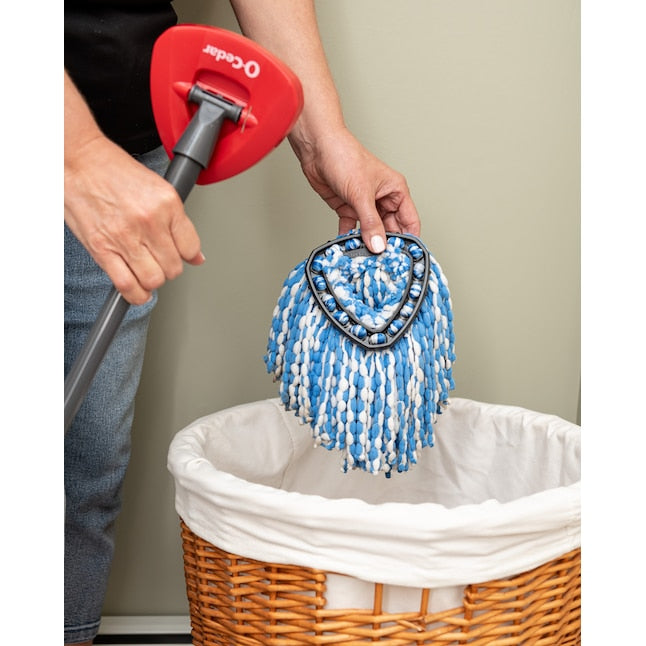 O-Cedar RinseClean Spin Mop: Hands-Free Floor Cleaning with Bucket