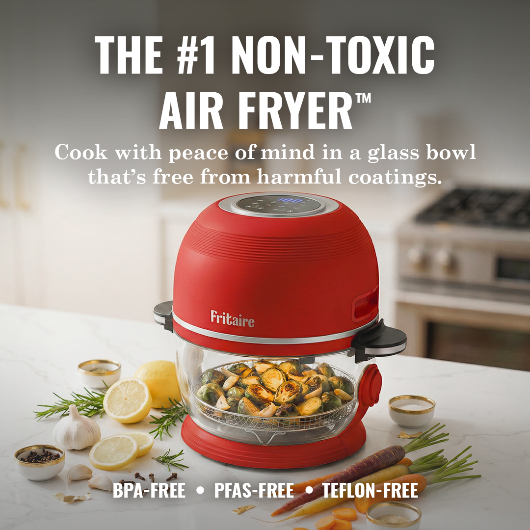 Self-Cleaning Air Fryer™ & Non-Toxic Air Fryer™ - Sage Green by Fritaire