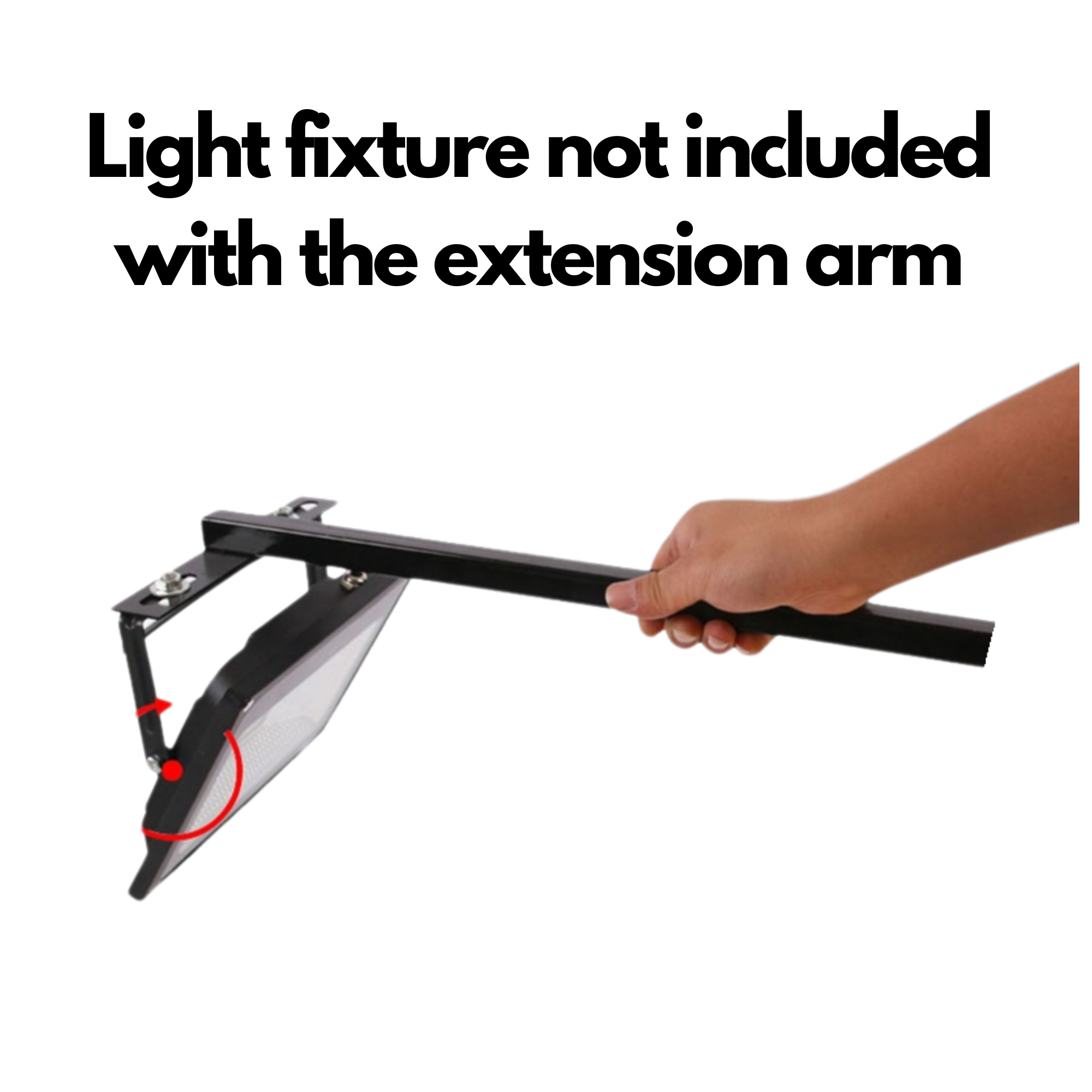 Floodlight Extension Arm Floodlight Metal Bracket BICSL-YCB50 by Brighticonic