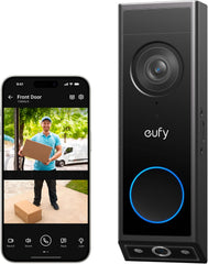 eufy Security Video Doorbell E340, Dual Cameras, 2K FHD, No Subscription by Homemaintenancesupplies.com