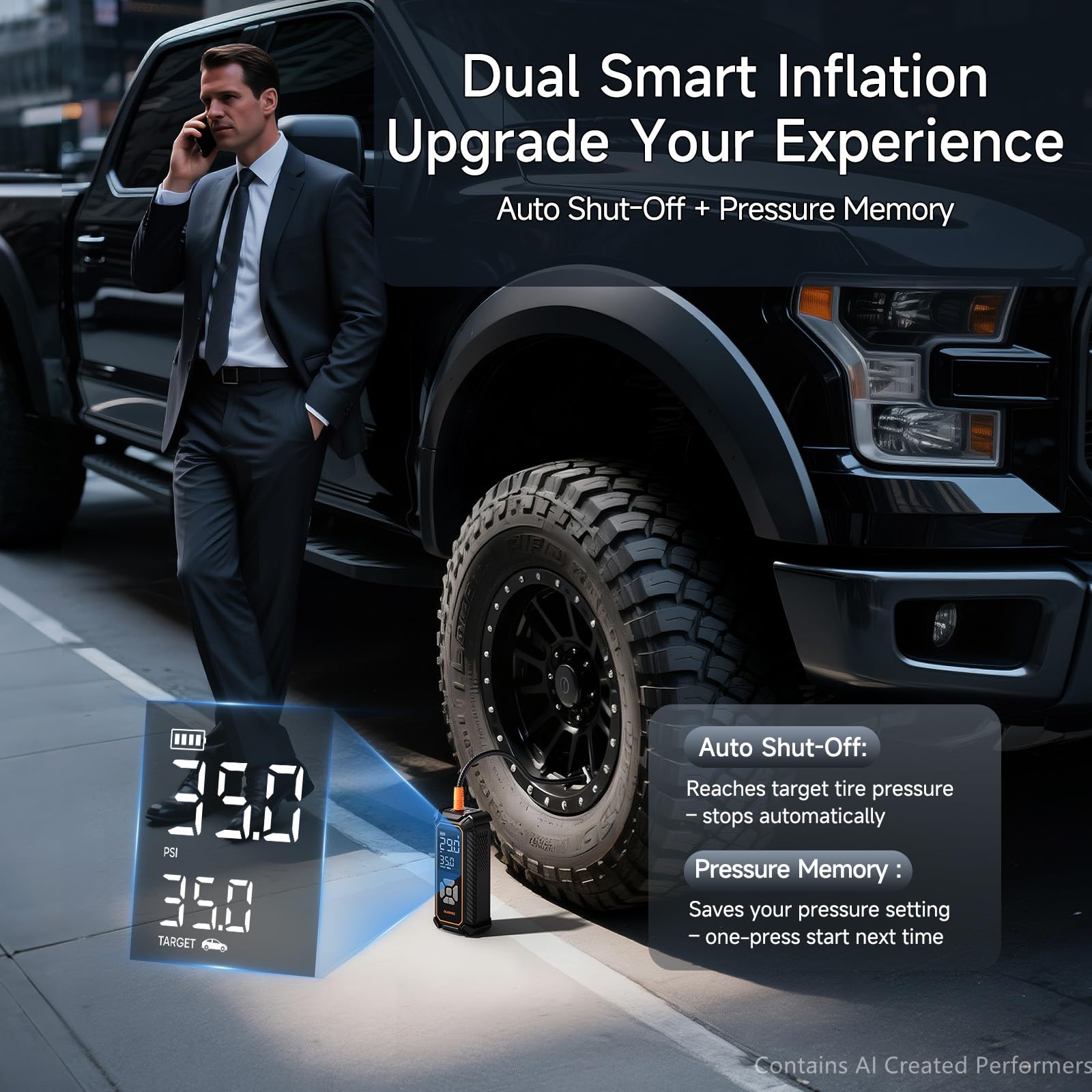 OlarHike Tire Inflator Portable Air Compressor, with Premium Storage Case by Homemaintenancesupplies.com