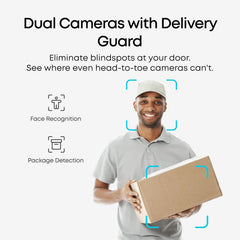 eufy Security Video Doorbell E340, Dual Cameras, 2K FHD, No Subscription by Homemaintenancesupplies.com